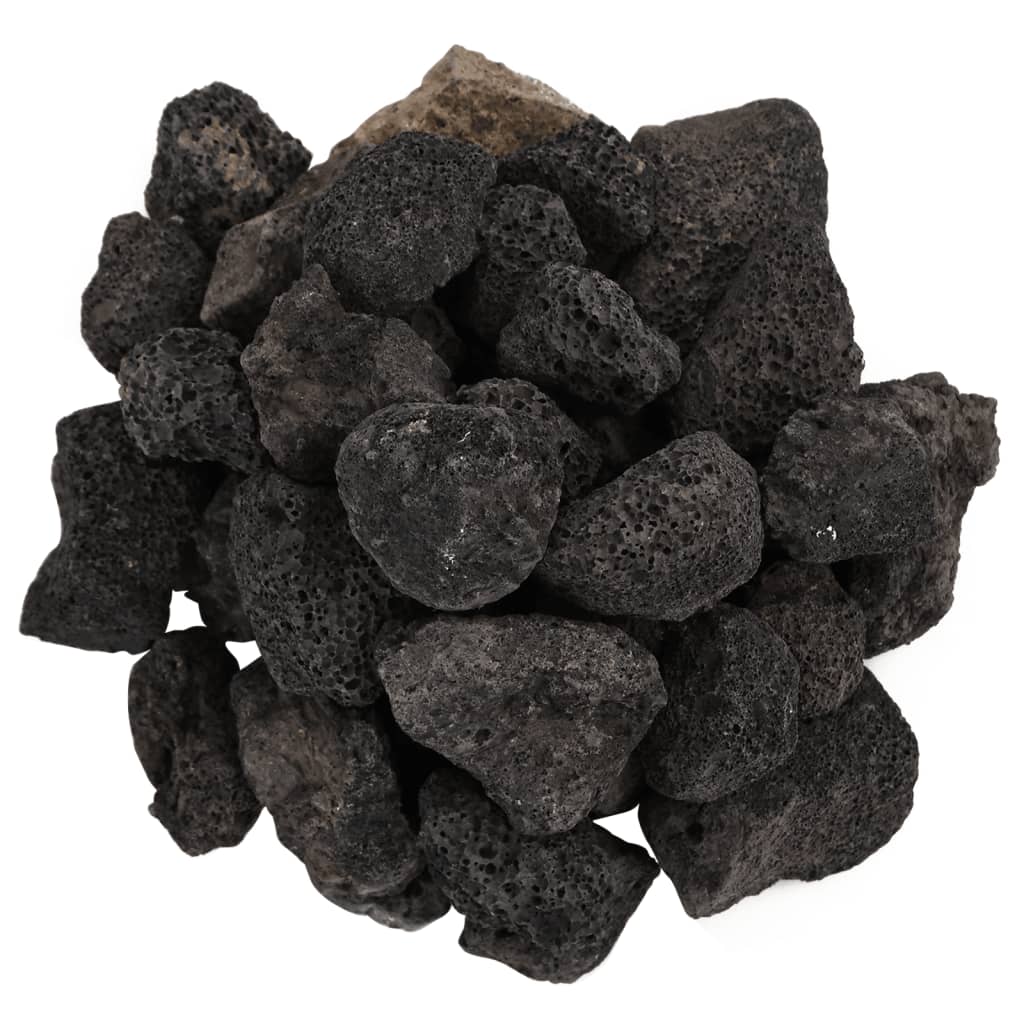 Vulkansko kamenje 10 kg crno 3-5 cm