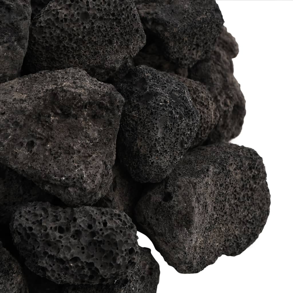 Vulkansko kamenje 10 kg crno 3-5 cm