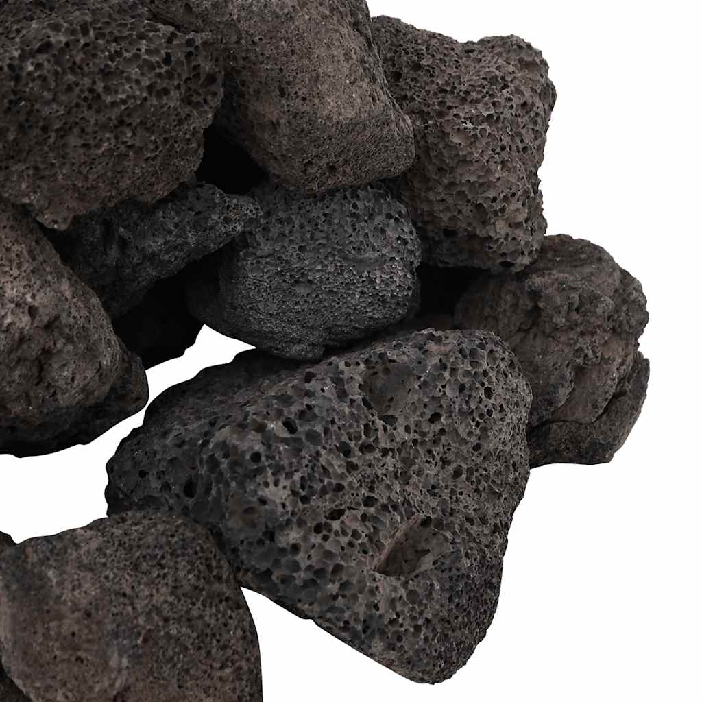 Vulkansko kamenje 10 kg crno 5-8 cm