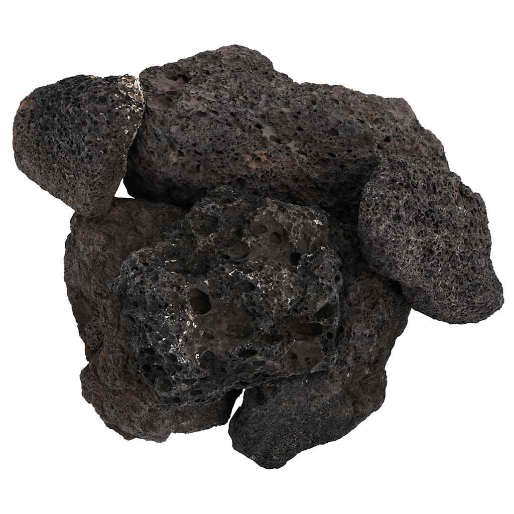 Vulkansko kamenje 10 kg crno 10-30 cm