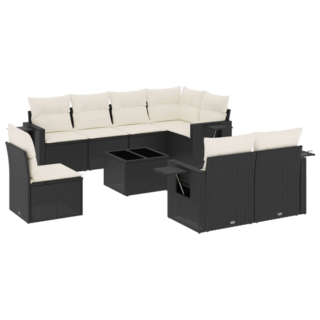 8-dijelni set vrtnih sofa od poliratana s jastucima