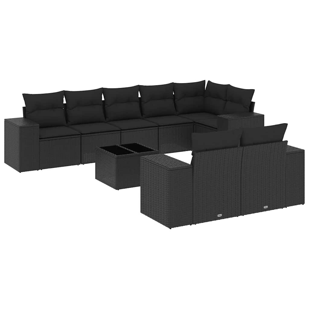 8-dijelni set vrtnih sofa od poliratana s jastucima