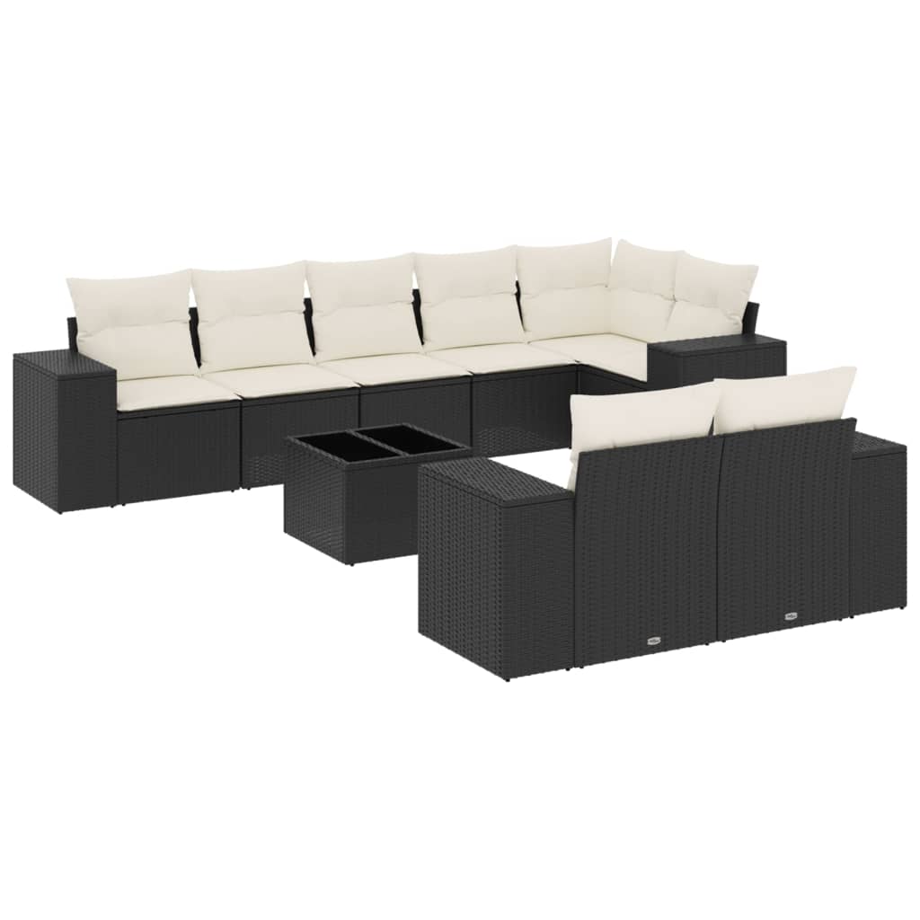 8-dijelni set vrtnih sofa od poliratana s jastucima