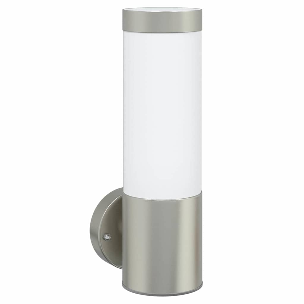 Vanjska zidna lampa Srebrno 12 x 8,5 x 27 cm