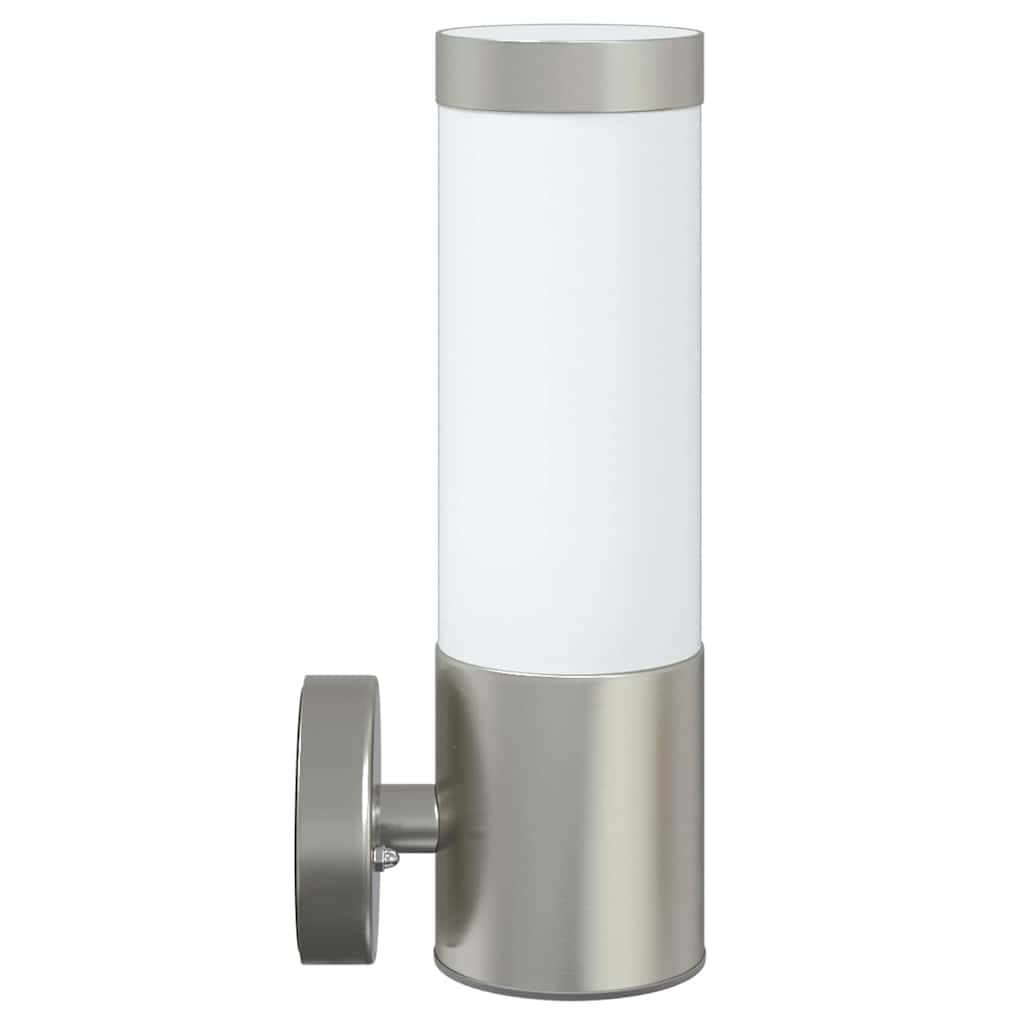 Vanjska zidna lampa Srebrno 12 x 8,5 x 27 cm