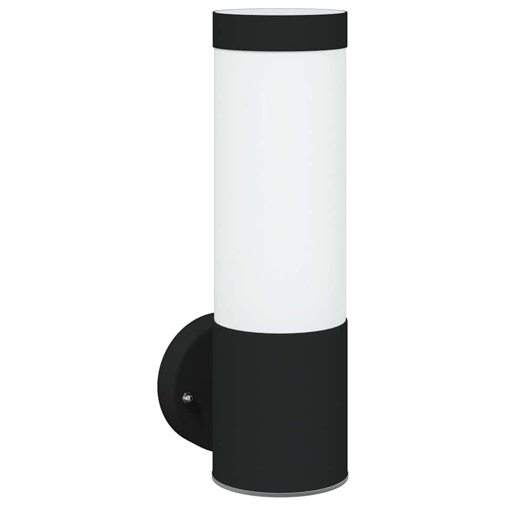 Vanjska zidna lampa Crna 12 x 8,5 x 27 cm
