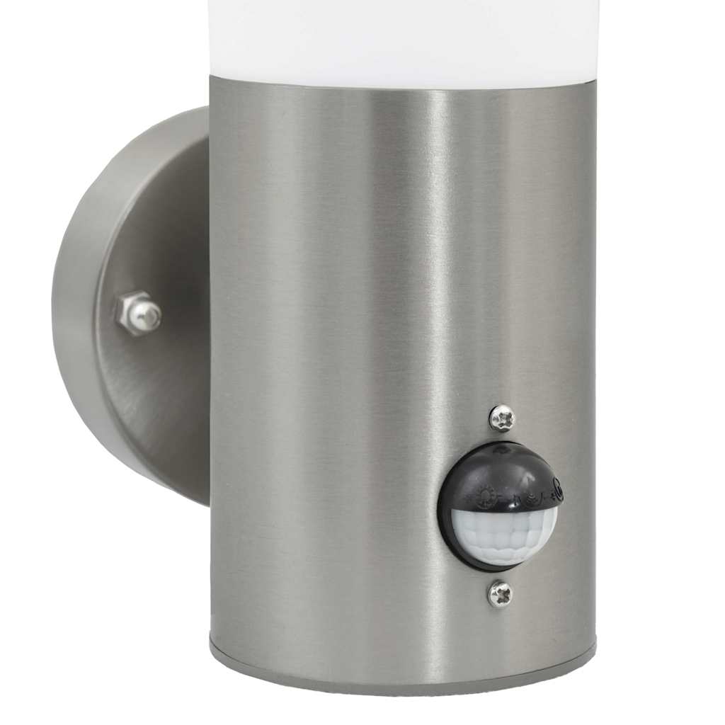 Vanjska zidna lampa 2 pcs Srebrno 12 x 8,5 x 29 cm