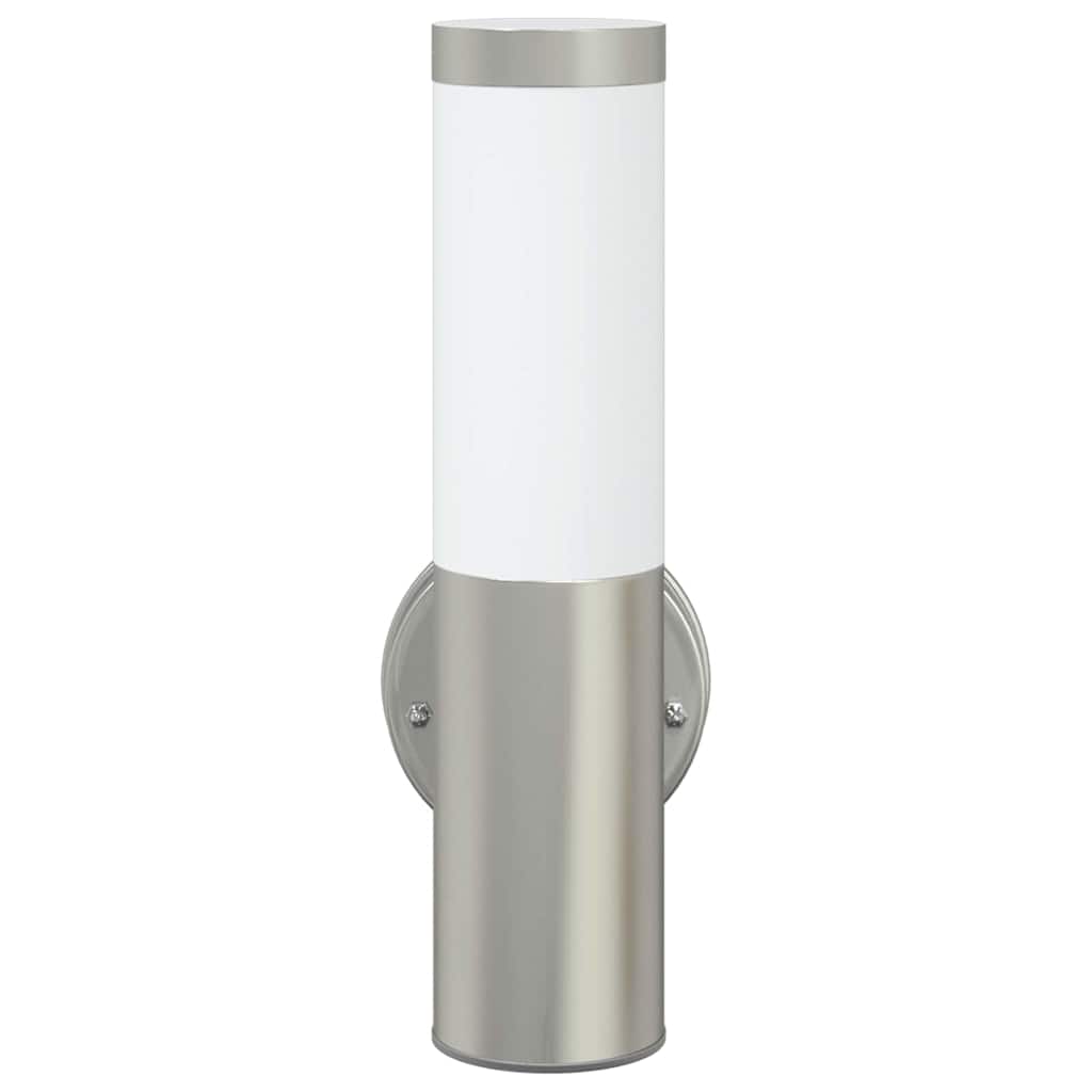 Vanjska zidna lampa Srebrno 15 x 7,5 x 33 cm