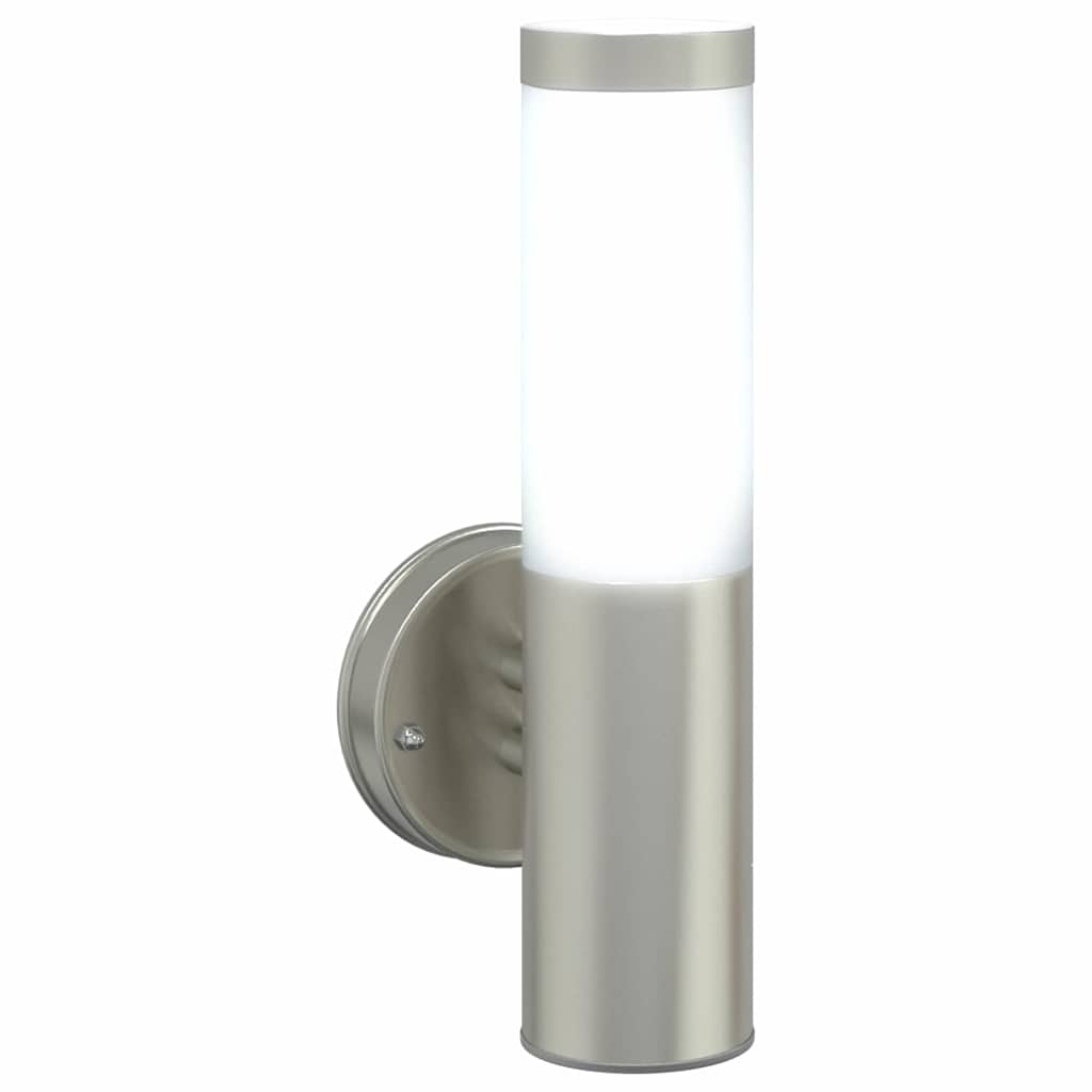 Vanjska zidna lampa Srebrno 15 x 7,5 x 33 cm