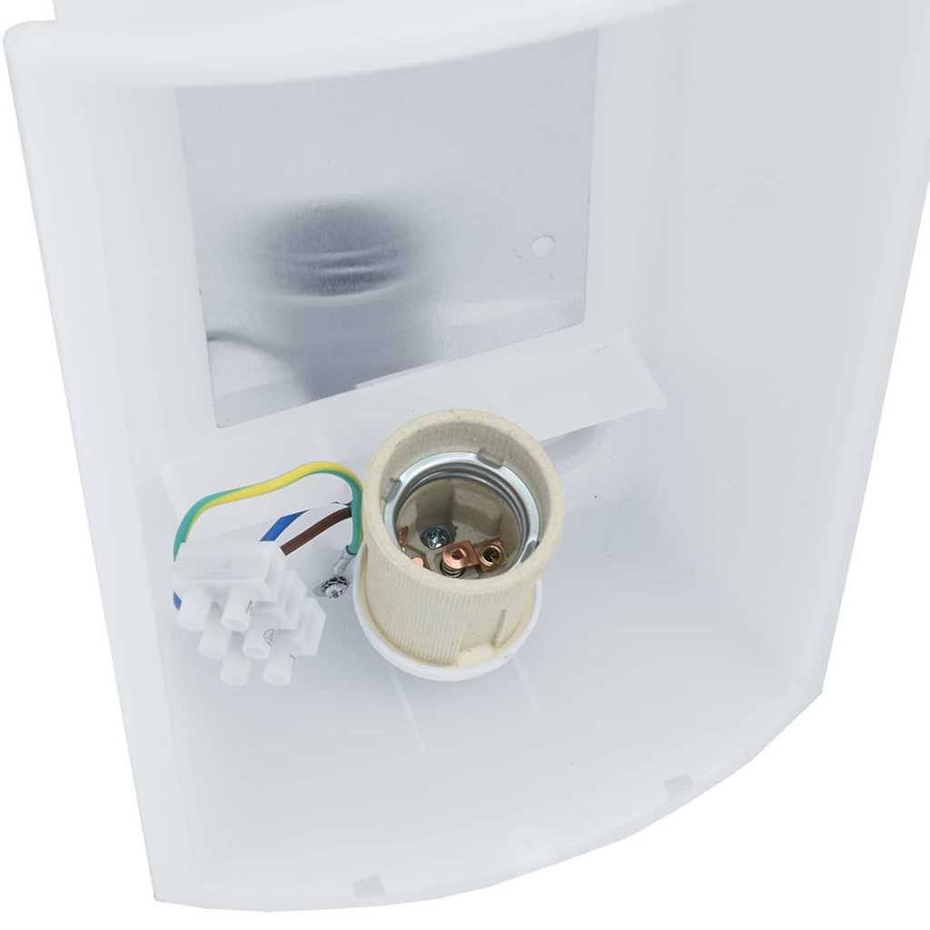 Vanjska zidna lampa Srebrno 23.5 x 9 x 26 cm