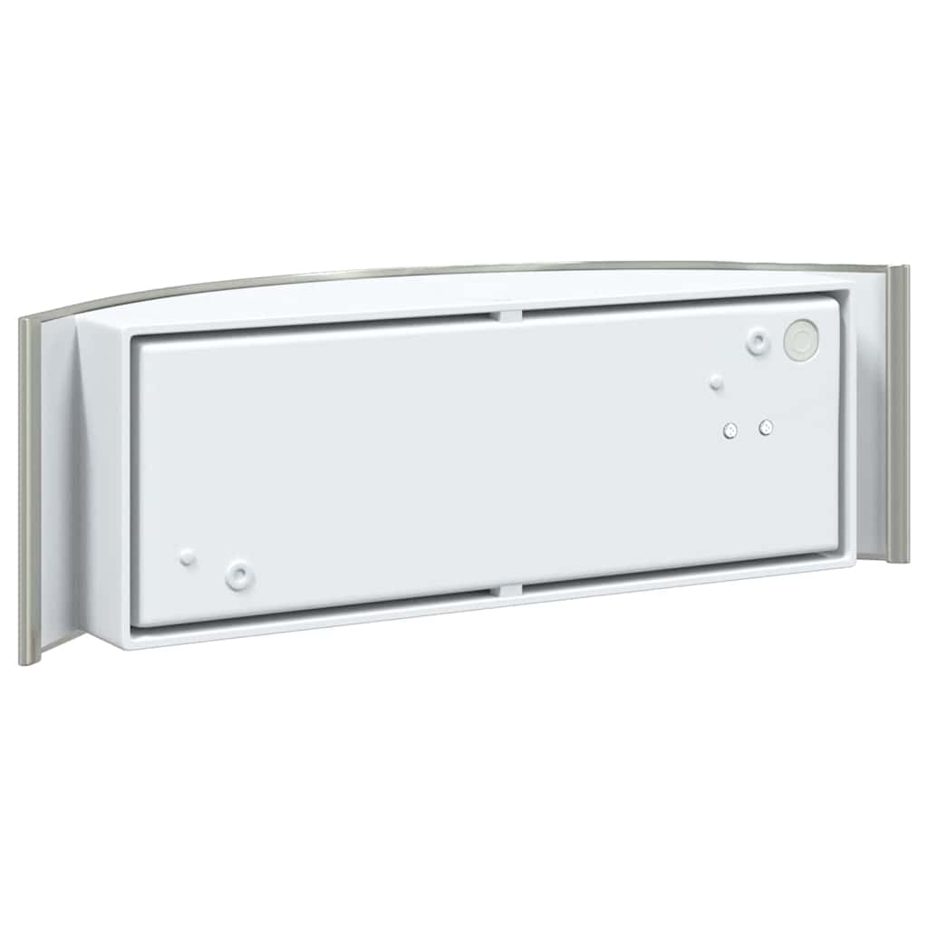 Vanjska zidna lampa 2 pcs Srebrno 32 x 10 x 10 cm