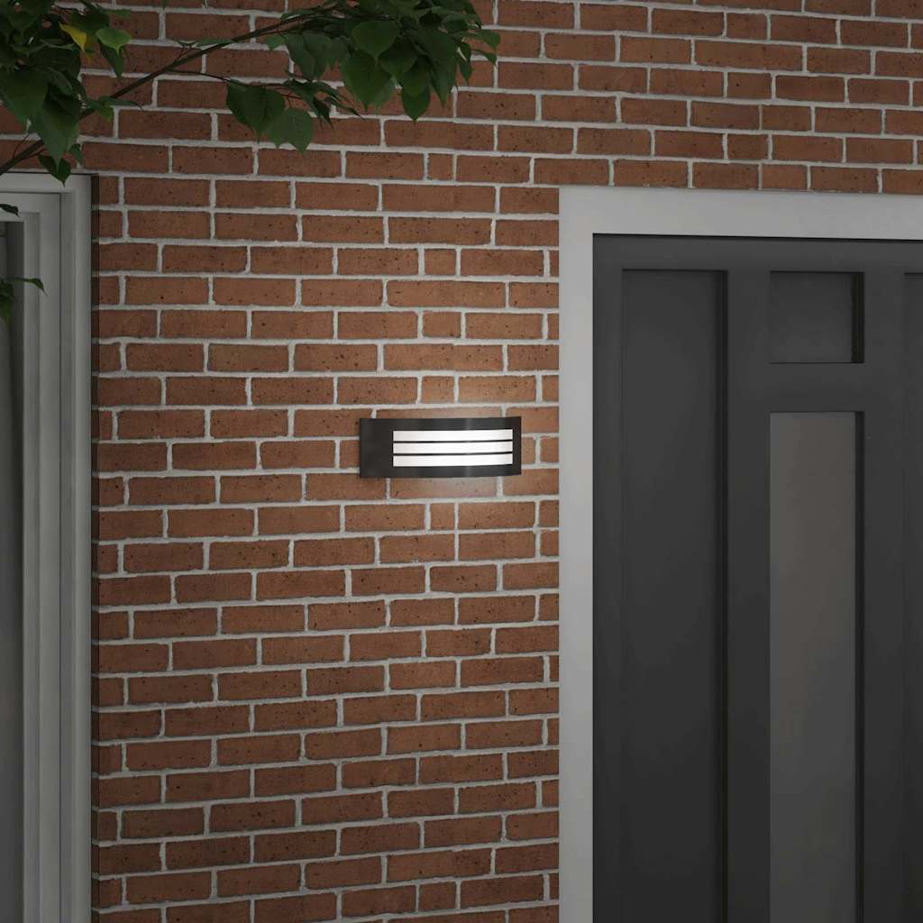 Vanjska zidna lampa Crna 32 x 10 x 10 cm