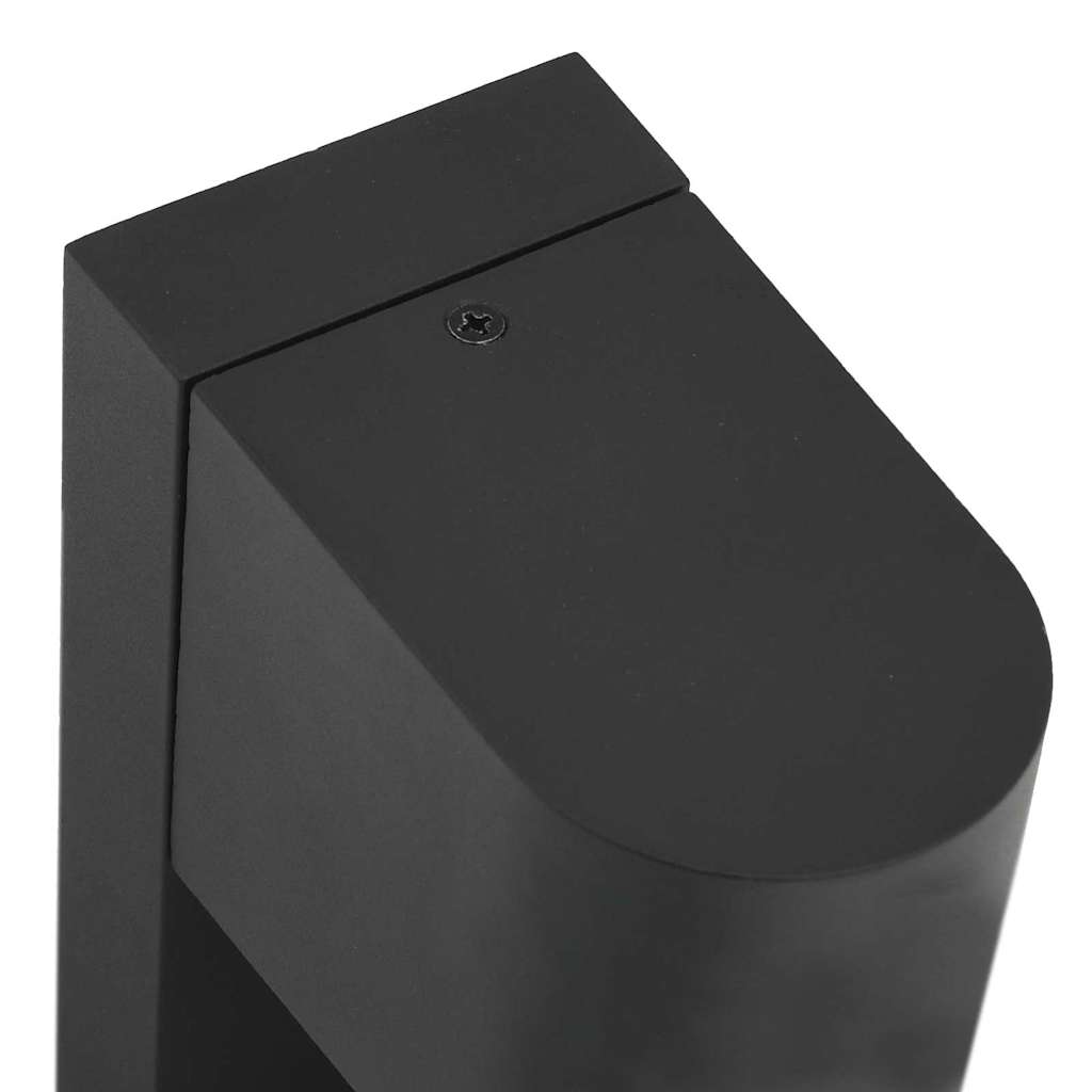Vanjska zidna lampa Crna 12 x 7 x 15 cm Nehrđajući čelik