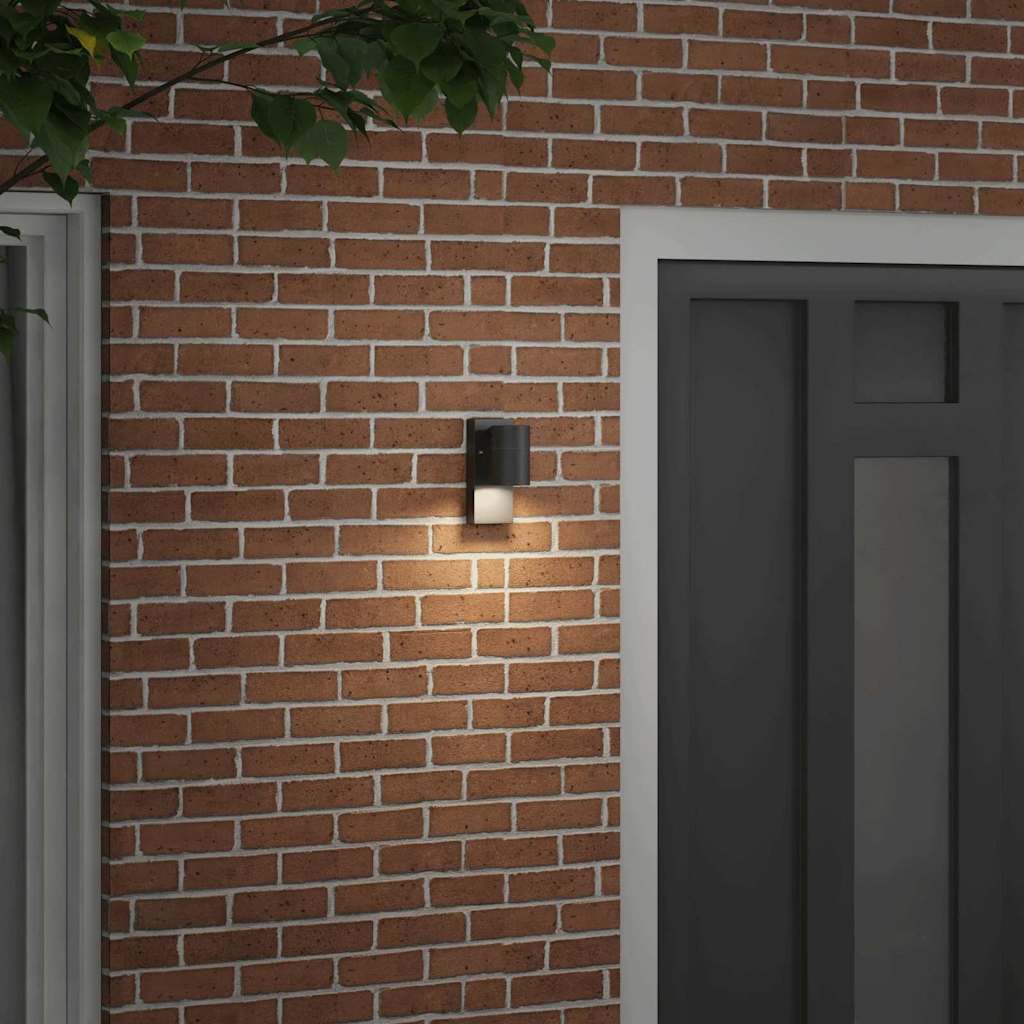 Vanjska zidna lampa Crna 6,5 x 10,5 x 16 cm
