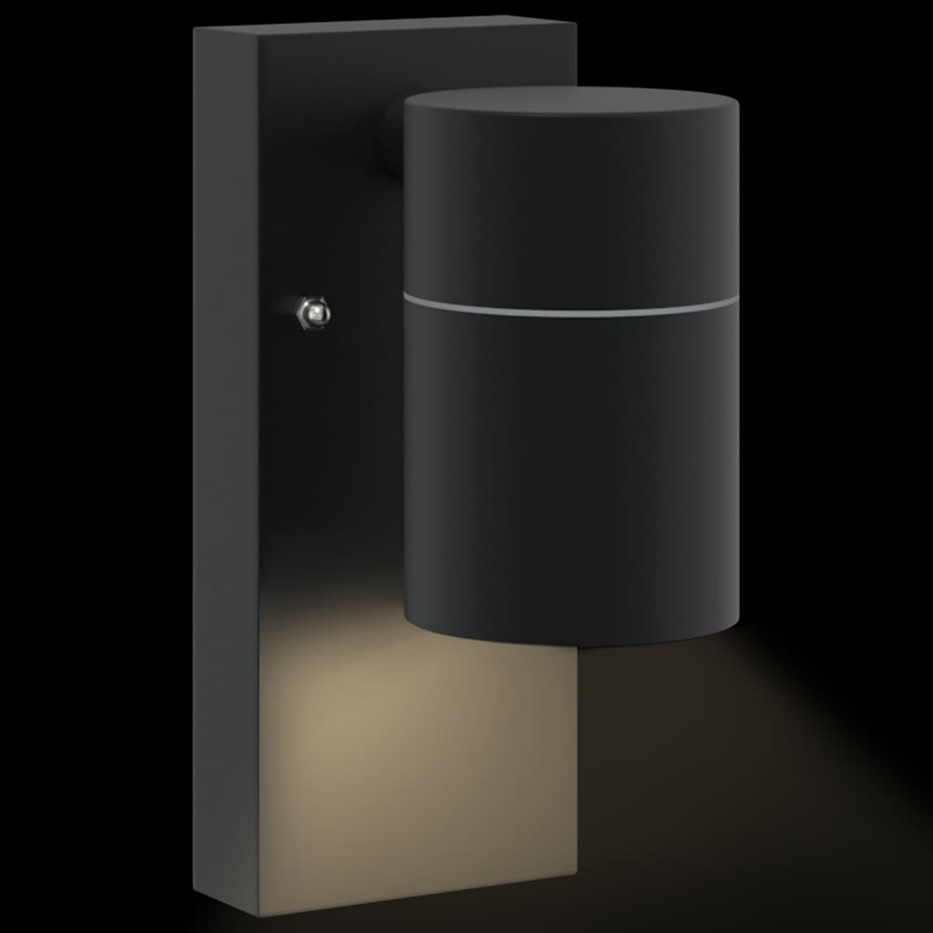 Vanjska zidna lampa Crna 6,5 x 10,5 x 16 cm