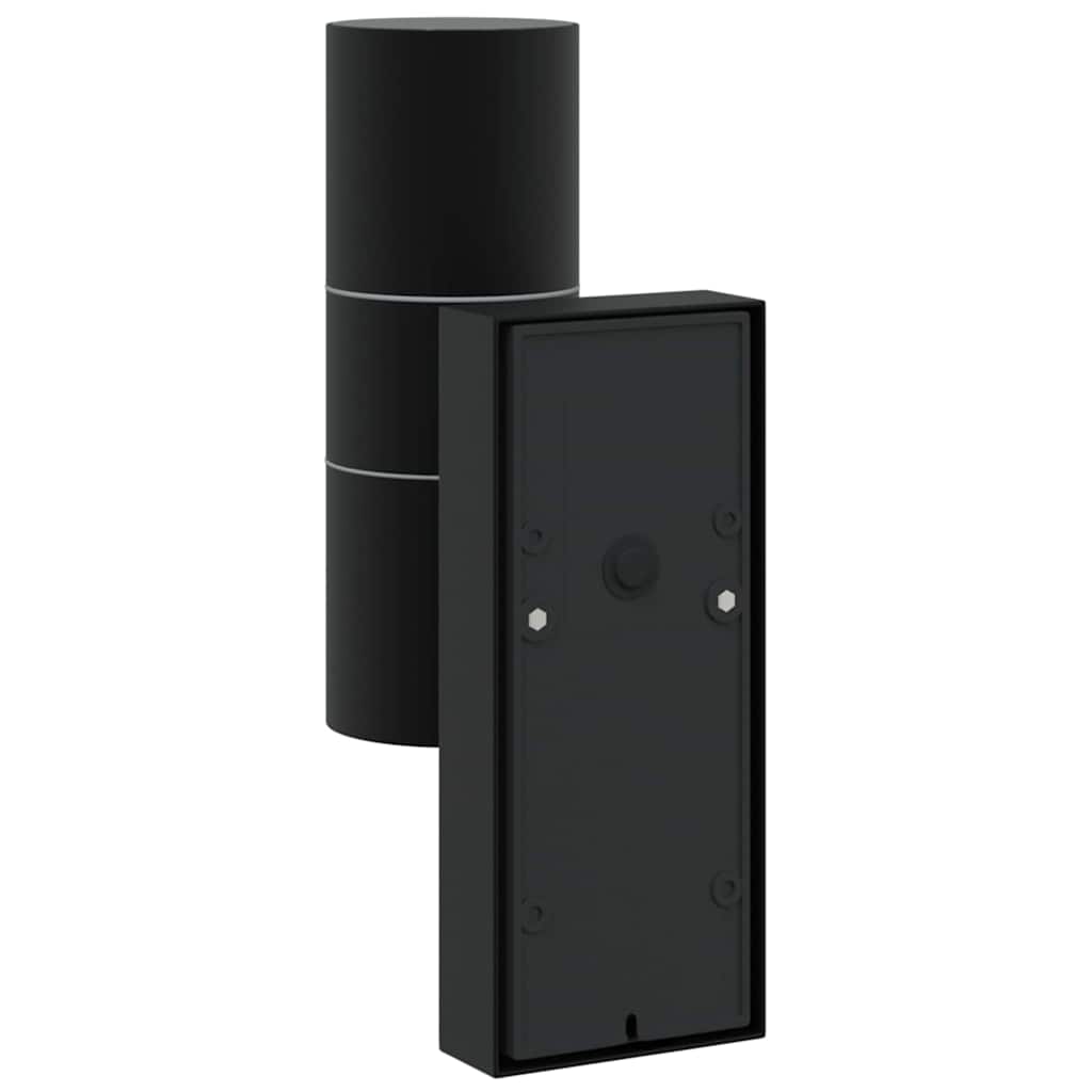 Vanjska zidna lampa Crna 7 x 10 x 22 cm