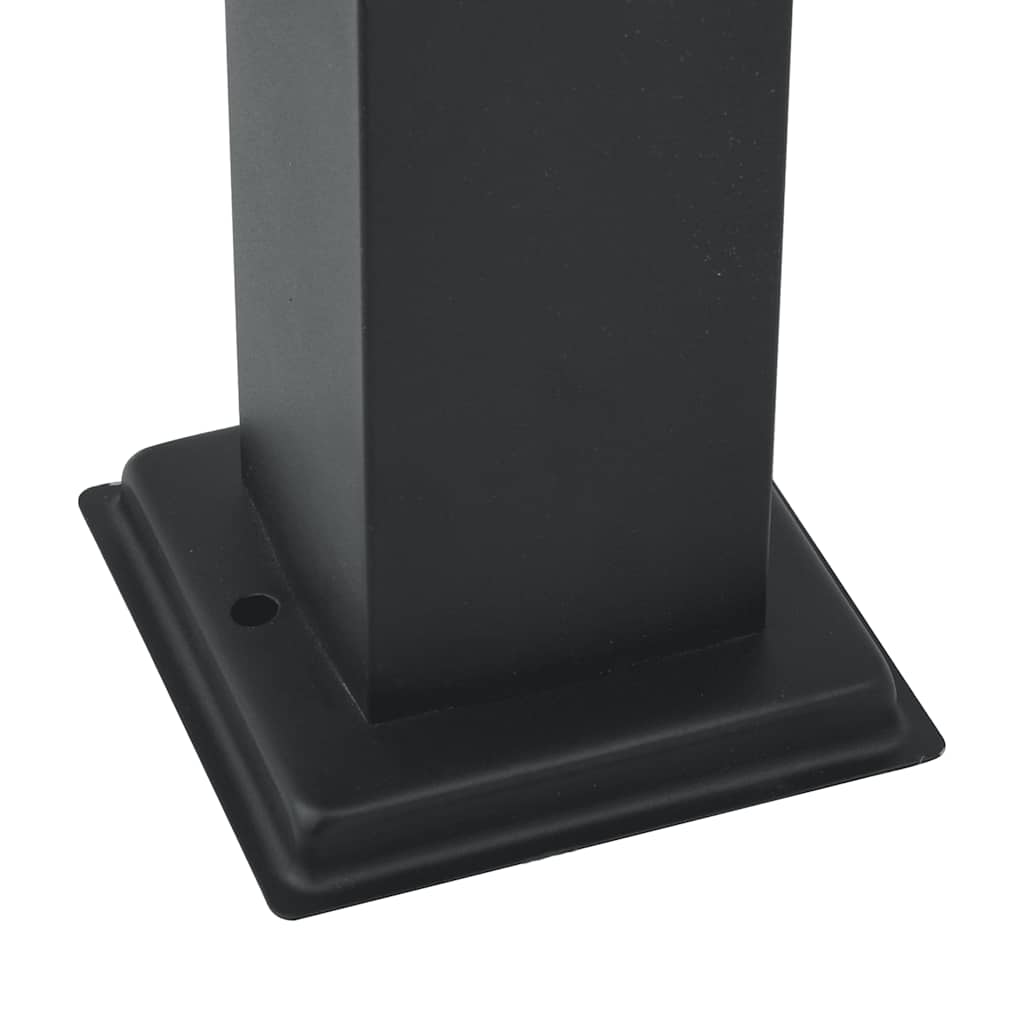 Stupić za svjetlo 80 cm Crna IP44