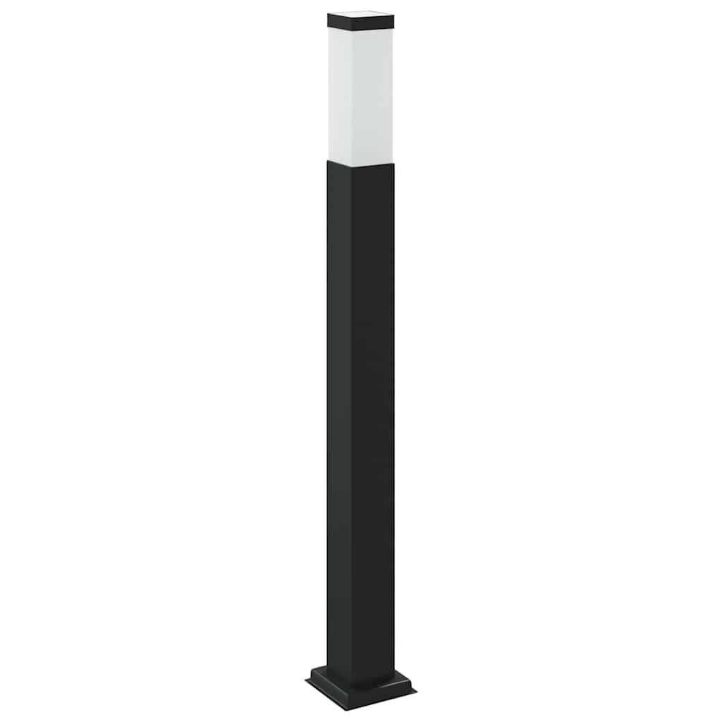 Stupić s utičnicom 80 cm Crna IP44