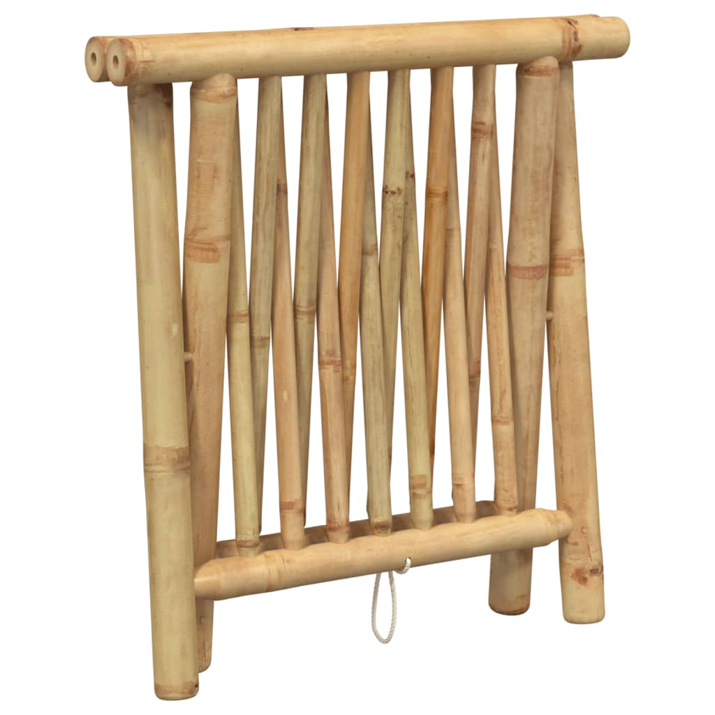 Stalak za časopise 42 x 30,5 x 34,5 cm od bambusa