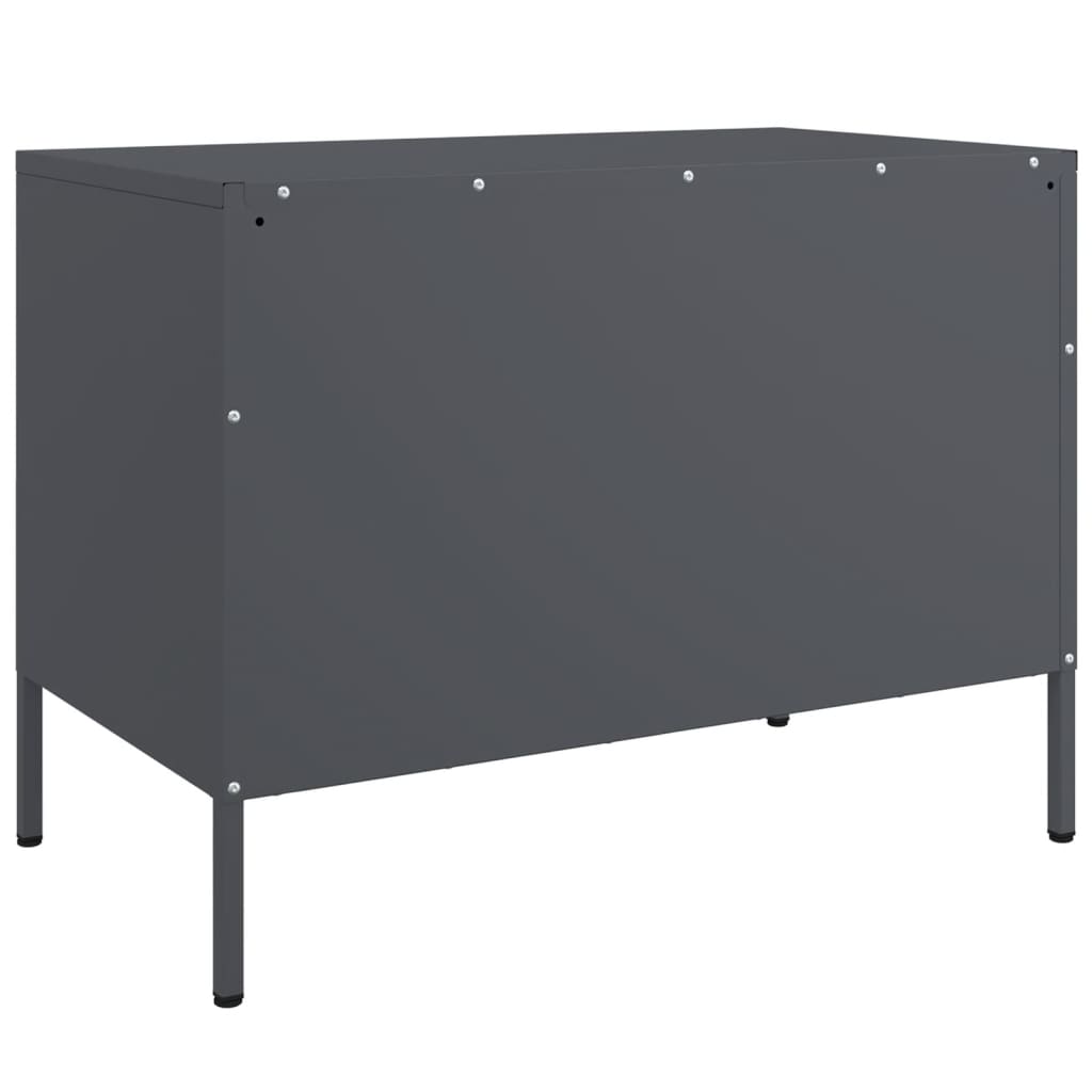 TV ormarić antracit 68 x 39 x 50,5 cm čelični
