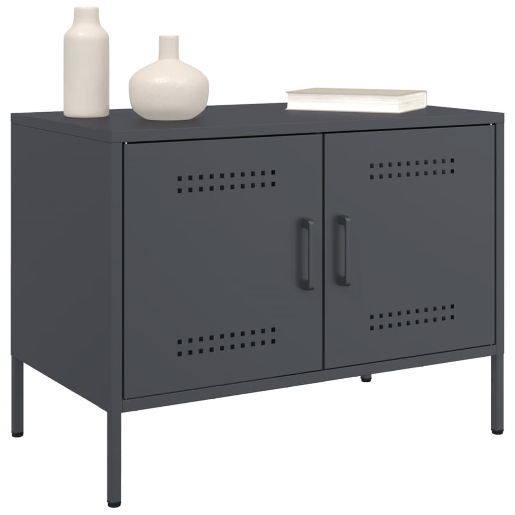 TV ormarići 2 kom antracit 68 x 39 x 50,5 cm čelični