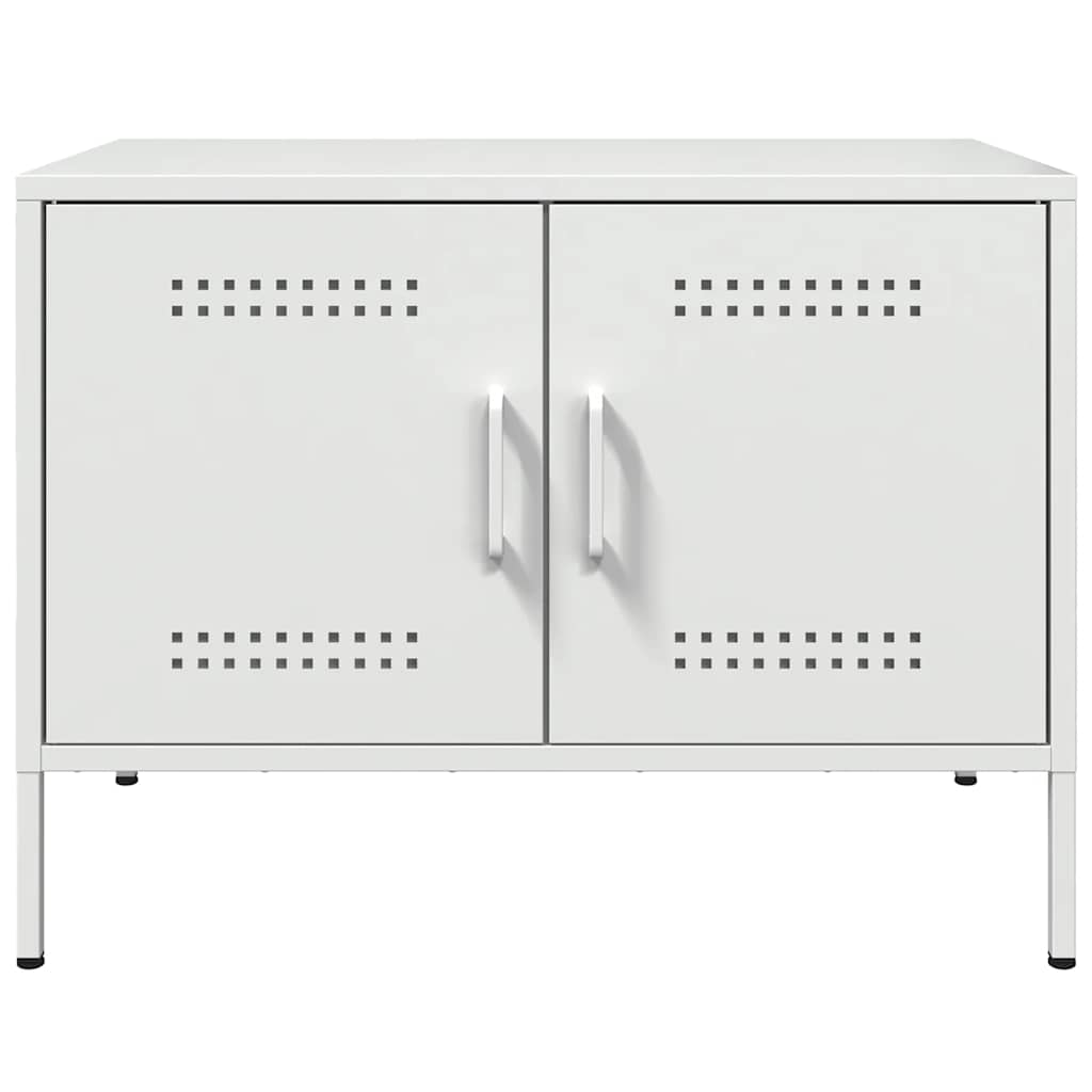 TV ormarić bijeli 68 x 39 x 50,5 cm čelični