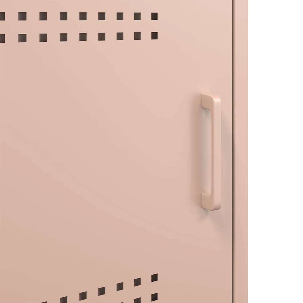 TV ormarić ružičasti 100,5 x 39 x 50,5 cm čelični