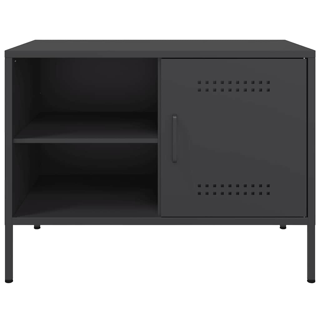 TV ormarić crni 68 x 39 x 50,5 cm čelični