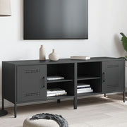 TV ormarići 2 kom crni 68 x 39 x 50,5 cm čelični