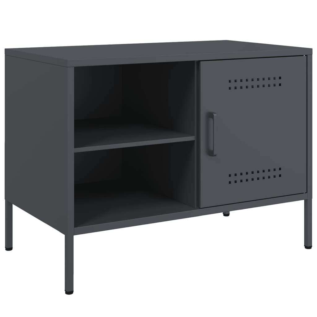TV ormarić antracit 68 x 39 x 50,5 cm čelični