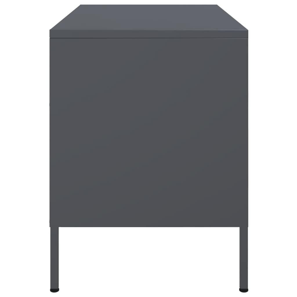 TV ormarić antracit 68 x 39 x 50,5 cm čelični