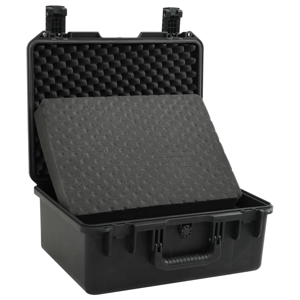 Prijenosni kovčeg crni 49x38x23 cm od PP-a
