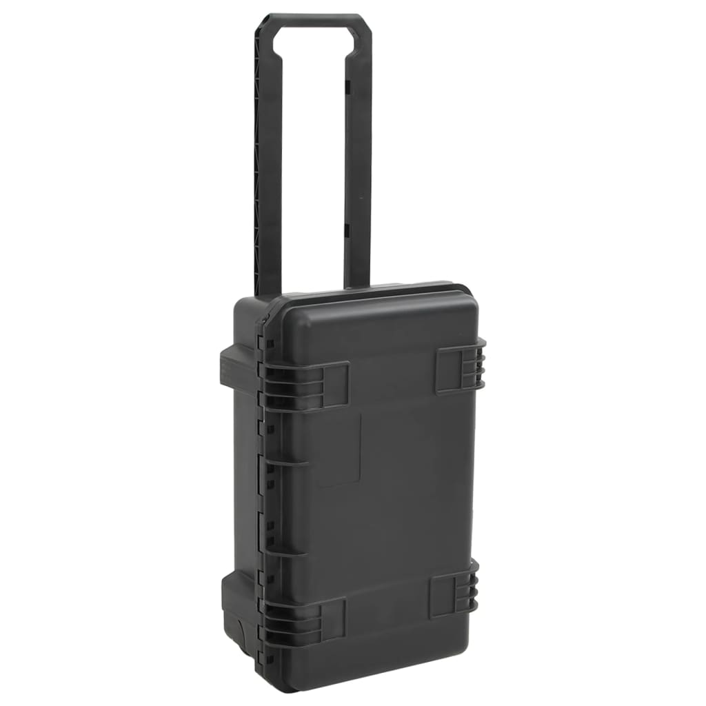 Prijenosni kovčeg crni 55 x 35 x 22,5 cm od PP-a