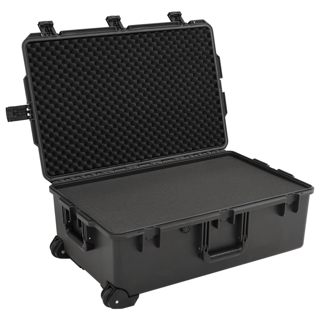 Prijenosni kovčeg crni 79,5x51,5x30,5 cm od PP-a