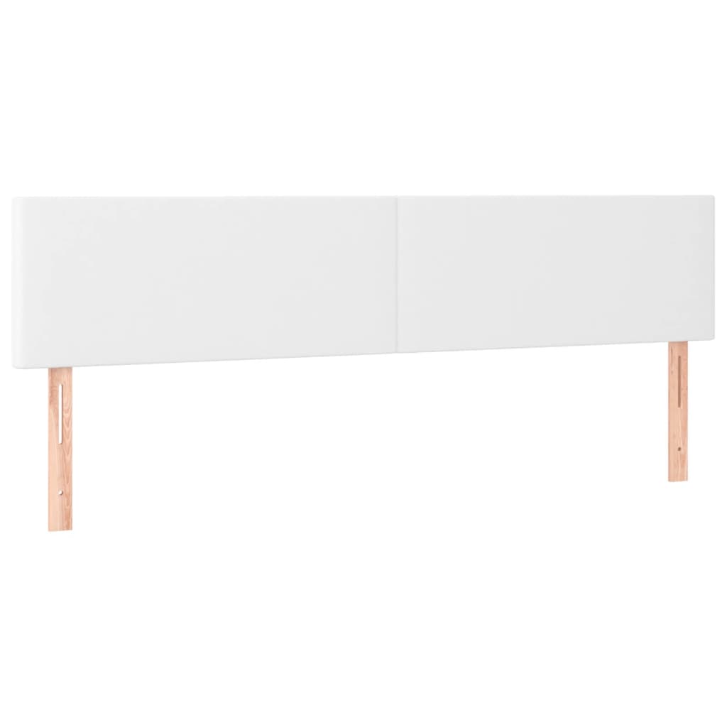 Krevet box spring s madracem LED bijeli 120x190 cm umjetna koža