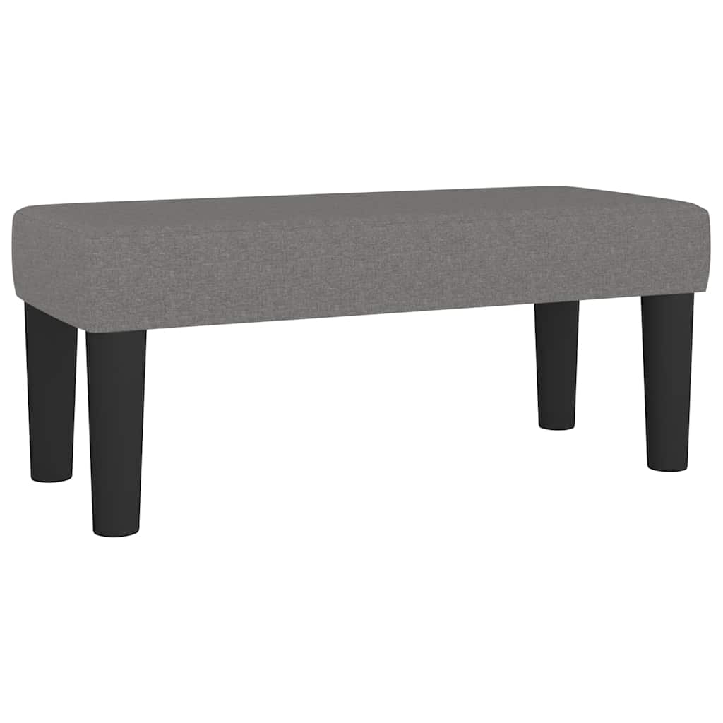 Krevet box spring s madracem tamnosmeđi 120 x 190 cm od tkanine