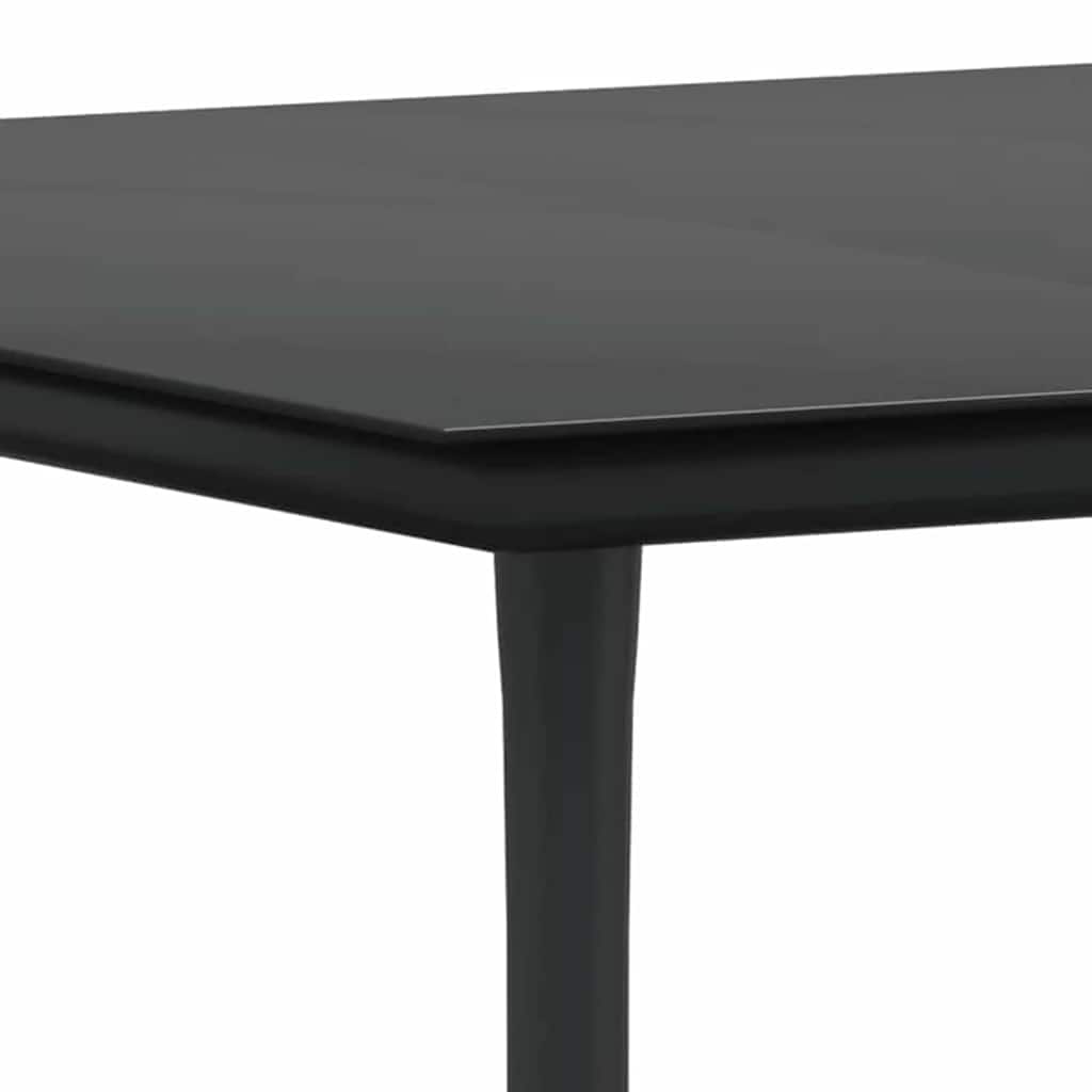 Vrtni set za objed s jastukom 5 pcs Siva poliratan