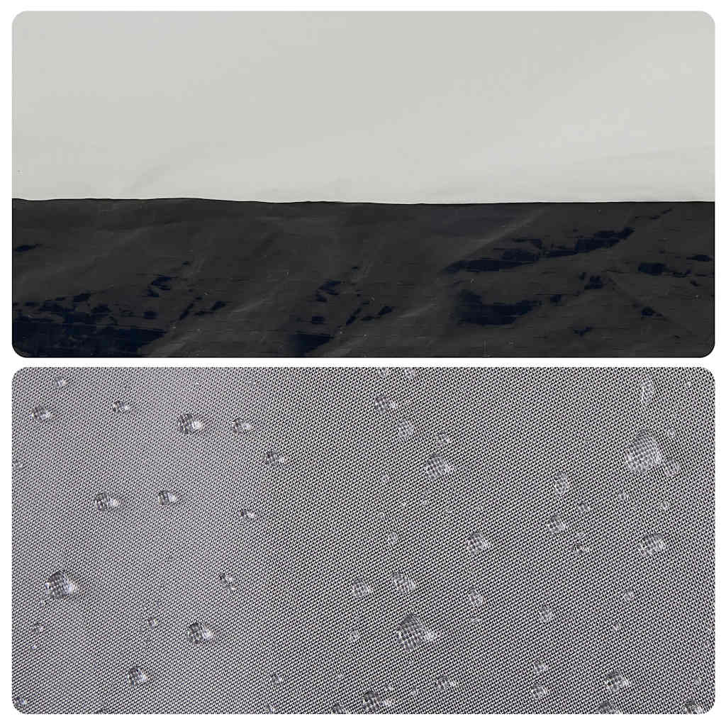 Šator za plažu za 4 osobe vodootporni sivi