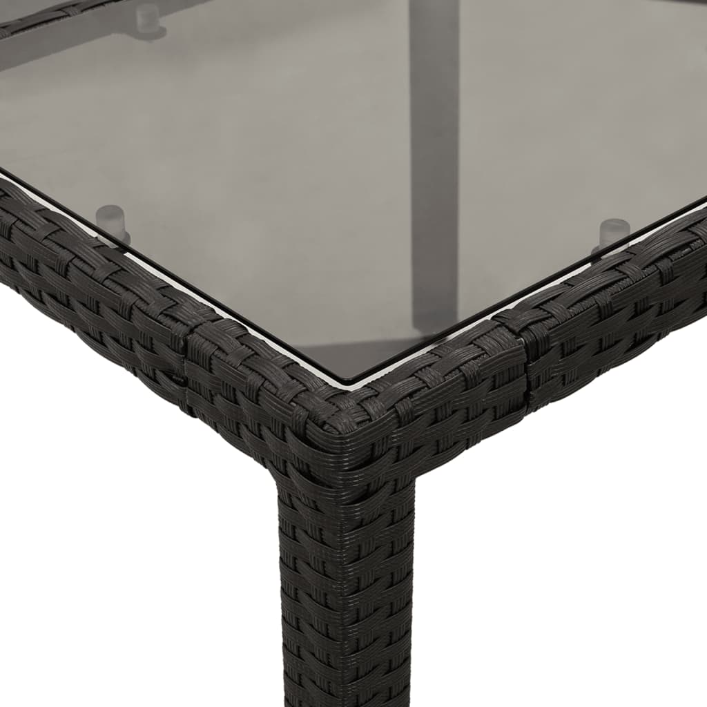 7-dijelni vrtni blagovaonski set s jastucima poliratan i bagrem