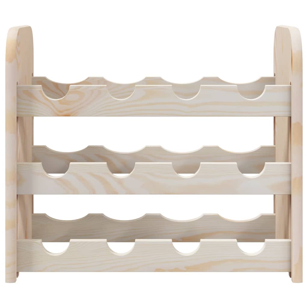 Stalak za vino 43 x 25 x 37 cm od masivne borovine