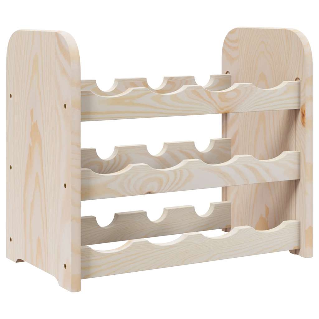 Stalak za vino 43 x 25 x 37 cm od masivne borovine