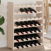Stalak za vino 67,5x25x87 cm od masivne borovine