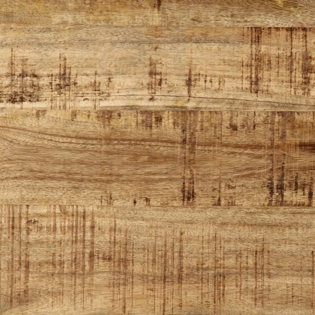 Blagovaonski stol 120 x 55 x 76 cm masivno grubo drvo manga
