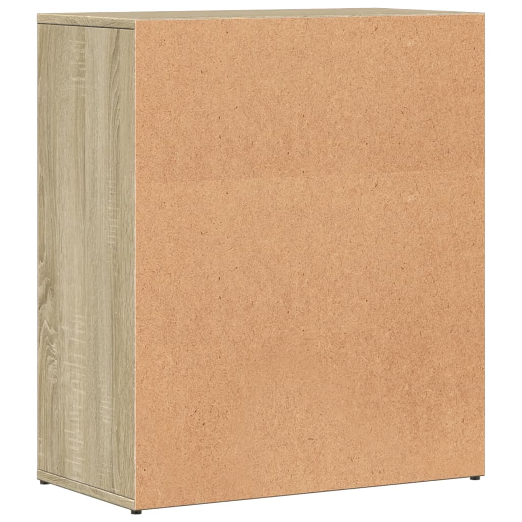 Komoda 2 kom sonoma hrast 60 x 31 x 70 cm od konstruiranog drva