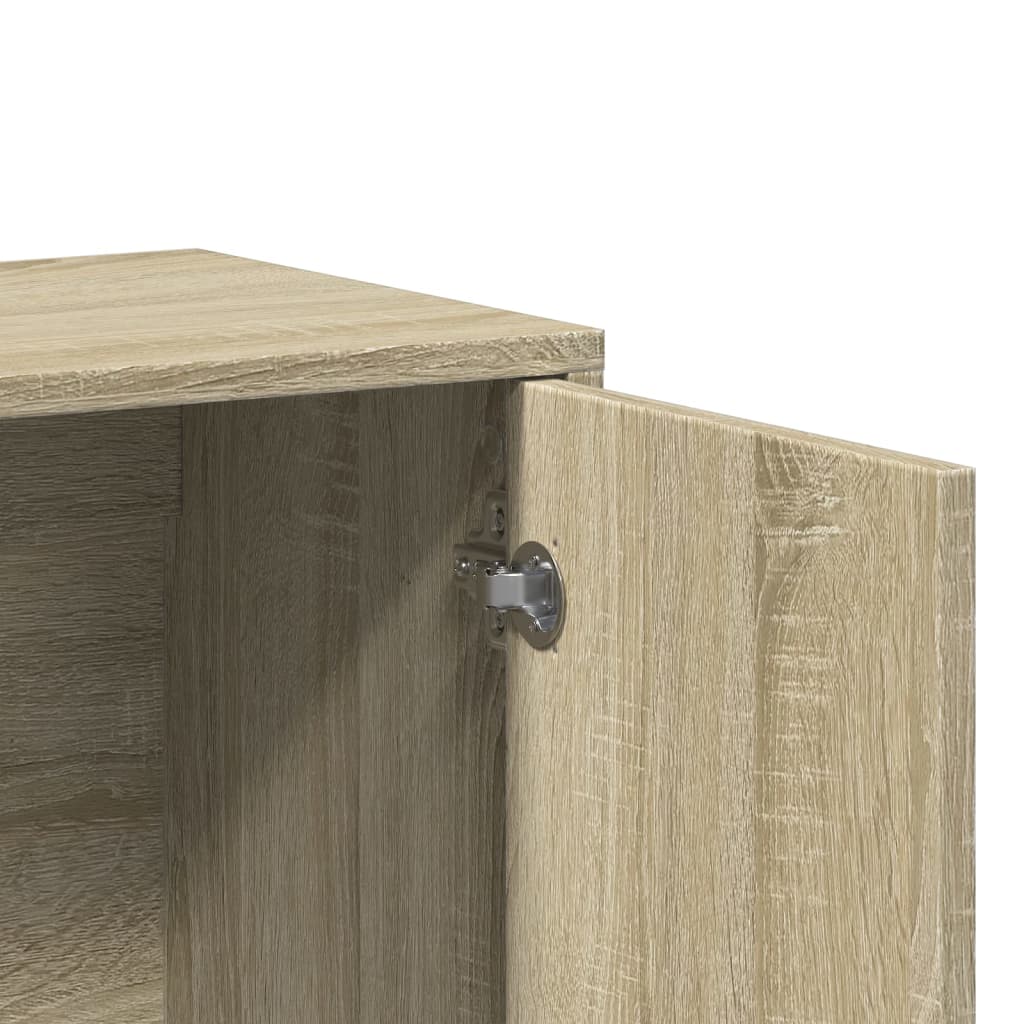 Komoda 2 kom sonoma hrast 60 x 31 x 70 cm od konstruiranog drva