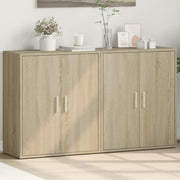 Komoda 2 kom sonoma hrast 60 x 31 x 70 cm od konstruiranog drva