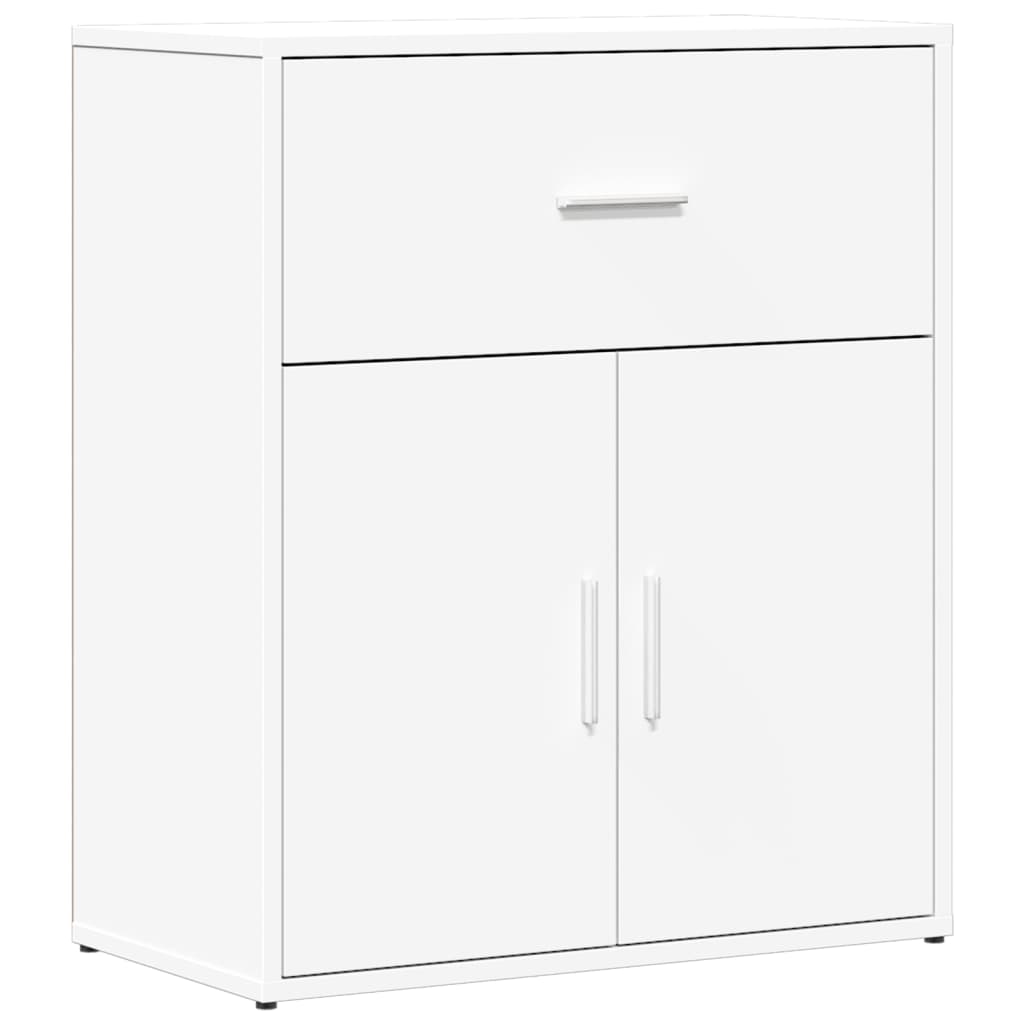 Komoda 2 kom bijela 60 x 31 x 70 cm od konstruiranog drva
