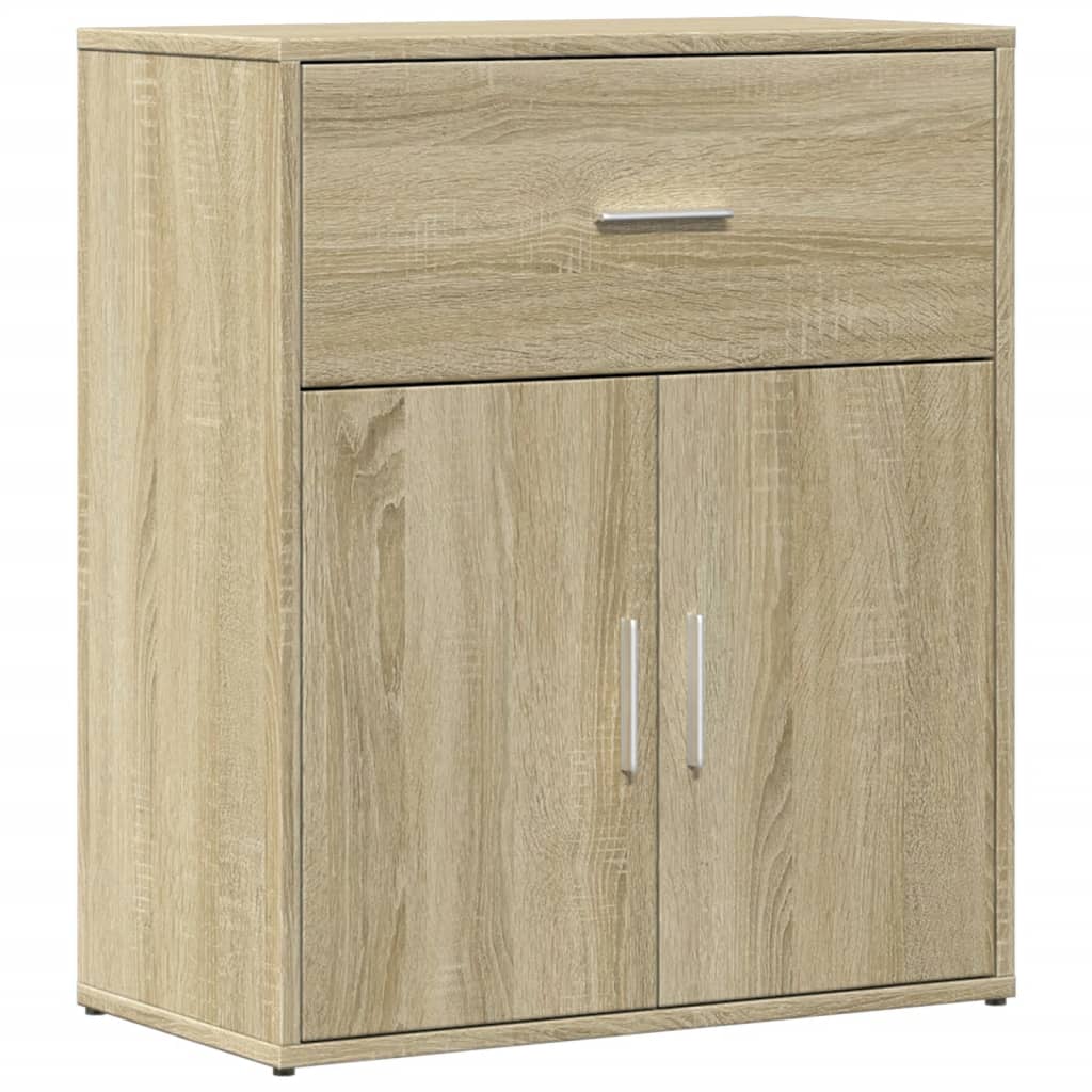 Komoda 2 kom sonoma hrast 60 x 31 x 70 cm od konstruiranog drva