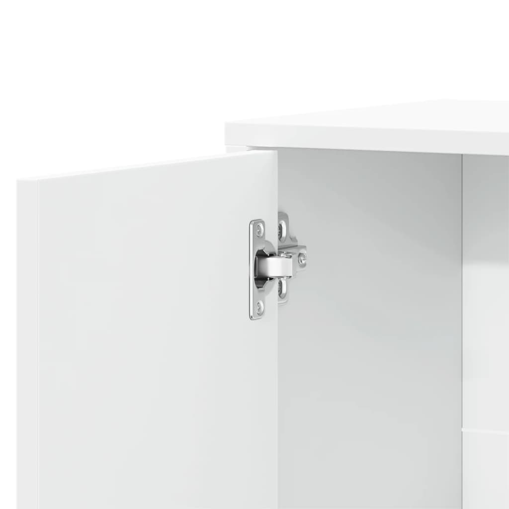 Komoda 2 kom bijela 60 x 31 x 70 cm od konstruiranog drva