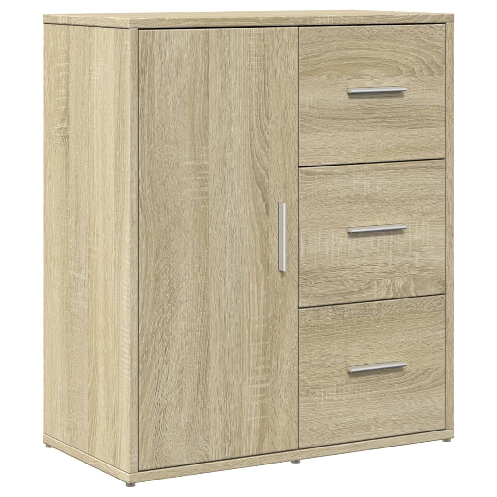Komoda 2 kom sonoma hrast 60 x 31 x 70 cm od konstruiranog drva